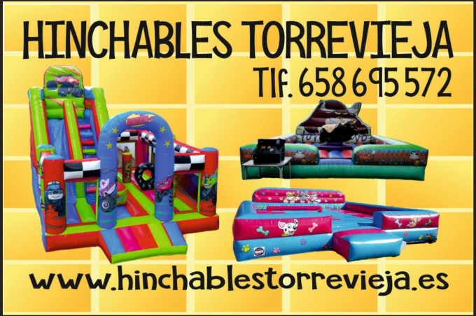 HINCHABLES TORREVIEJA
