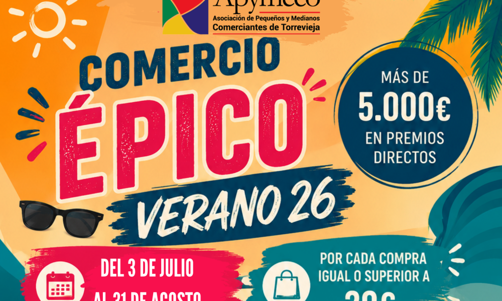 APYMECO y el Ayuntamiento de Torrevieja impulsan una nueva campaña de verano